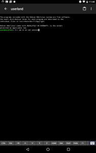 اسکرین شات 4 برنامه UserLAnd - Linux on Android