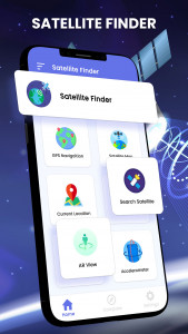 اسکرین شات برنامه Satellite Finder Bubble Level 1