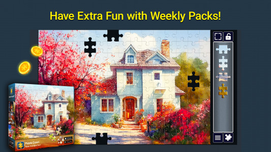 اسکرین شات 3 بازی Jigsaw Puzzles Crown: HD Games
