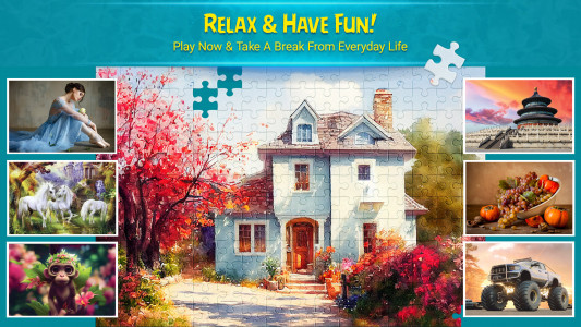 اسکرین شات بازی Jigsaw Puzzle Crown: fun Games 4
