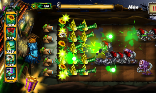 اسکرین شات بازی Angry Plants Defense 1