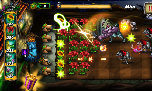 اسکرین شات بازی Angry Plants Defense 5