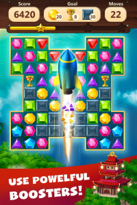 اسکرین شات بازی Jewels Planet - Match 3 Puzzle 4