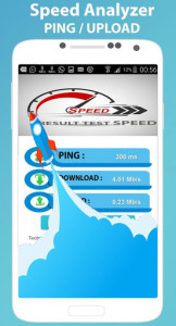 اسکرین شات برنامه Internet speedmeter check wifi 1