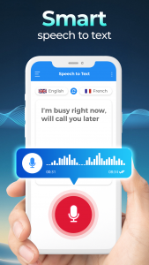 اسکرین شات 2 برنامه Speech To Text Converter