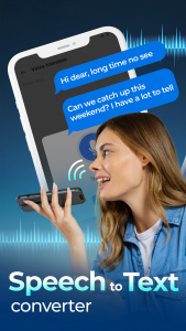اسکرین شات 1 برنامه Speech To Text Converter
