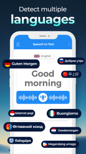 اسکرین شات 3 برنامه Speech To Text Converter