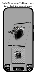 اسکرین شات 6 برنامه Canvas: Font lettering design