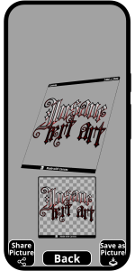 اسکرین شات 5 برنامه Canvas: Font lettering design