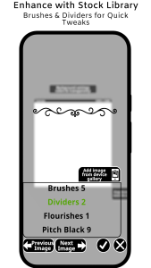 اسکرین شات 5 برنامه Canvas: Font lettering design