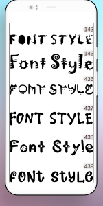 اسکرین شات برنامه Fonts - Logo Maker 7