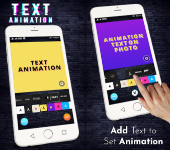 اسکرین شات برنامه Text Animation - Animated Text Maker 1