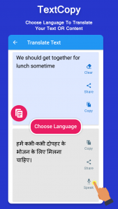 اسکرین شات برنامه Textcopy- Copy,Paste,Translate 6