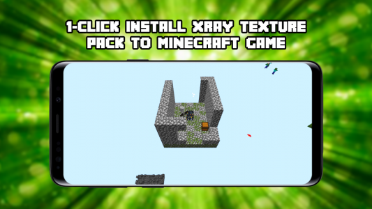 اسکرین شات برنامه X-Ray Texture Pack for MCPE 2
