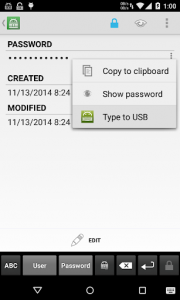 اسکرین شات برنامه Keepass2 USB Keyboard Plugin 3