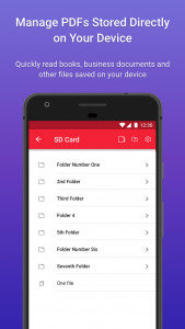 اسکرین شات 2 برنامه PDF Viewer & Book Reader