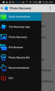 اسکرین شات برنامه Restore Data Recover Files 1