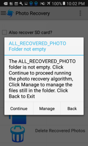 اسکرین شات برنامه Restore Data Recover Files 7