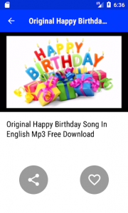 اسکرین شات برنامه Happy Birthday Songs 🎉 🍰 💝 5