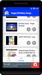 اسکرین شات برنامه Happy Birthday Songs 🎉 🍰 💝 4