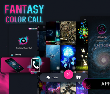اسکرین شات برنامه Fantasy Color Call 1