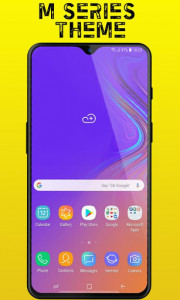 اسکرین شات برنامه M20 theme, Galaxy M30 launcher 3