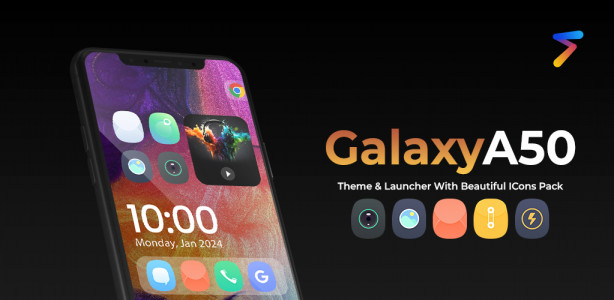 اسکرین شات برنامه Theme for Galaxy-A50 1