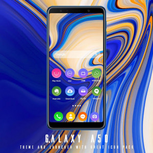 اسکرین شات برنامه Theme & Launcher for Galaxy A50 2