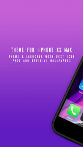 اسکرین شات برنامه Theme for IPHONE XS MAX 1