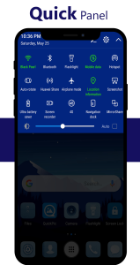 اسکرین شات 8 برنامه Blue Theme for Huawei Emui