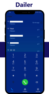 اسکرین شات 5 برنامه Blue Theme for Huawei Emui