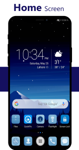 اسکرین شات 2 برنامه Blue Theme for Huawei Emui