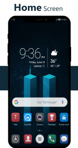 اسکرین شات برنامه Dark Emui-9.1 Theme for Huawei 2