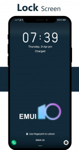 اسکرین شات برنامه Dark Emui-9.1 Theme for Huawei 3