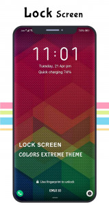 اسکرین شات برنامه Color Extreme Theme for Huawei 3
