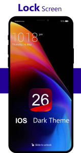 اسکرین شات 2 برنامه OS 26 Dark Theme for Huawei