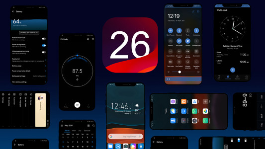 اسکرین شات 8 برنامه OS 26 Dark Theme for Huawei