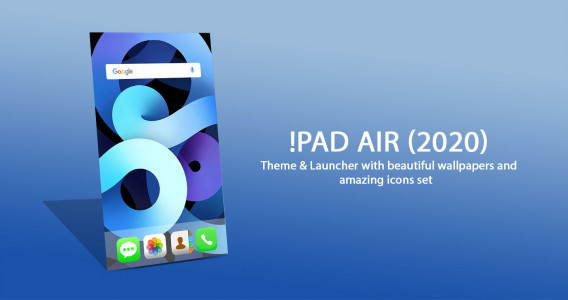 اسکرین شات برنامه Apple iPad Air 2020 Launcher 2