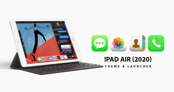 اسکرین شات برنامه Apple iPad Air 2020 Launcher 4