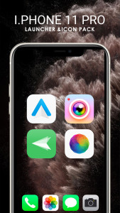 اسکرین شات 5 برنامه IPhone 11 Pro Launcher
