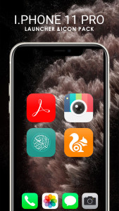 اسکرین شات 6 برنامه IPhone 11 Pro Launcher