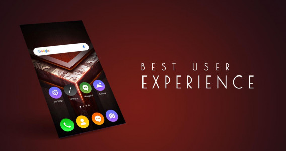 اسکرین شات 1 برنامه Asus Rog phone 2 Launcher
