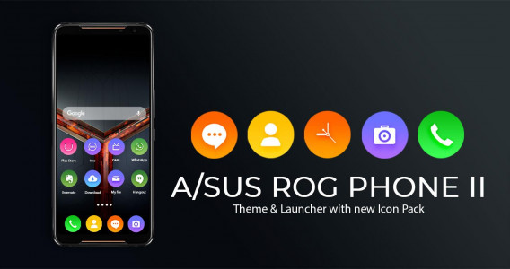 اسکرین شات 2 برنامه Asus Rog phone 2 Launcher