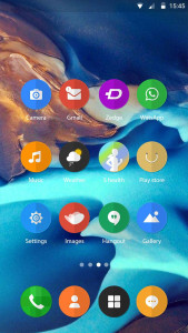 اسکرین شات برنامه Galaxy A30s Launcher 6