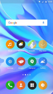 اسکرین شات برنامه Samsung Galaxy A90 5G Launcher 4
