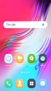 اسکرین شات برنامه Samsung Galaxy S10 5G Launcher 4