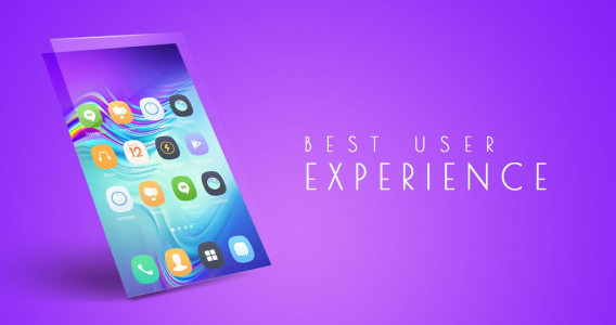 اسکرین شات برنامه Samsung Galaxy S10 5G Launcher 3