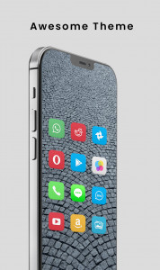 اسکرین شات 4 برنامه I-PHONE 5/5s Theme & Launcher