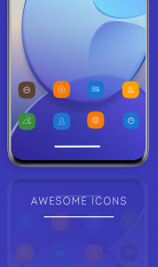 اسکرین شات 4 برنامه Realme 11/11 Pro Theme Luncher