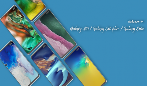اسکرین شات برنامه Wallpaper for Galaxy S10 plus / S10 / galaxy S10e 2